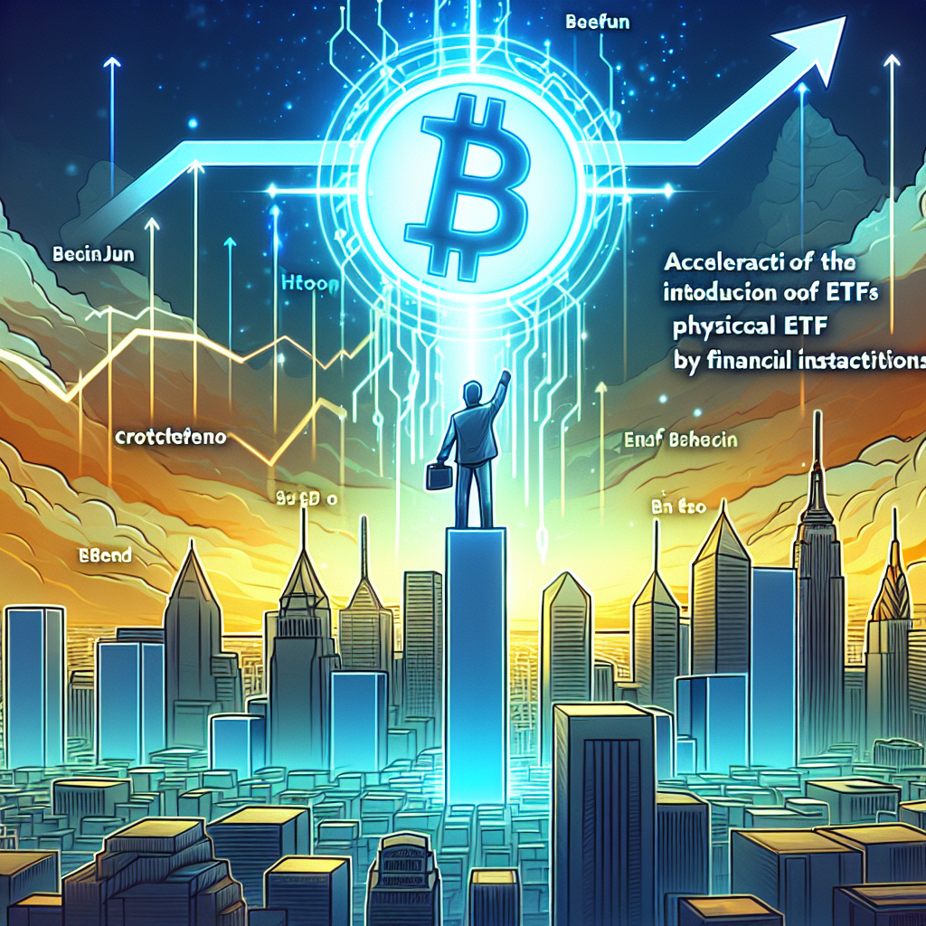 가상자산 현물 ETF 도입 가속화, 금융사 투자 확대 기대.