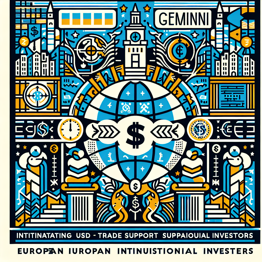 Gemini, 유럽 기관 투자자 대상 USD 거래 지원 개시!