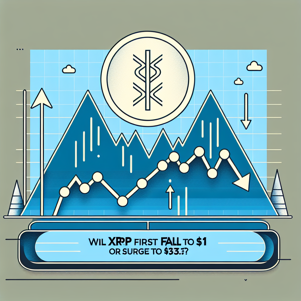 XRP, 먼저 $1로 추락할까 아니면 $3.5로 급등할까?